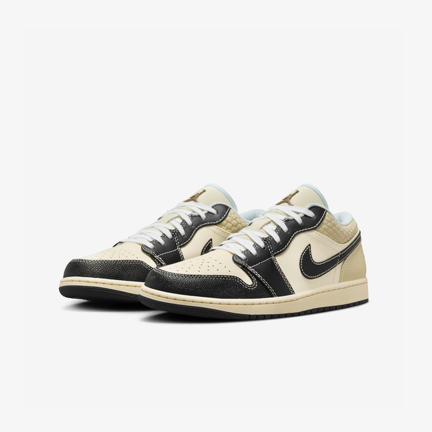 Air Jordan 1 Low "Coconut Milk Black Muslin"