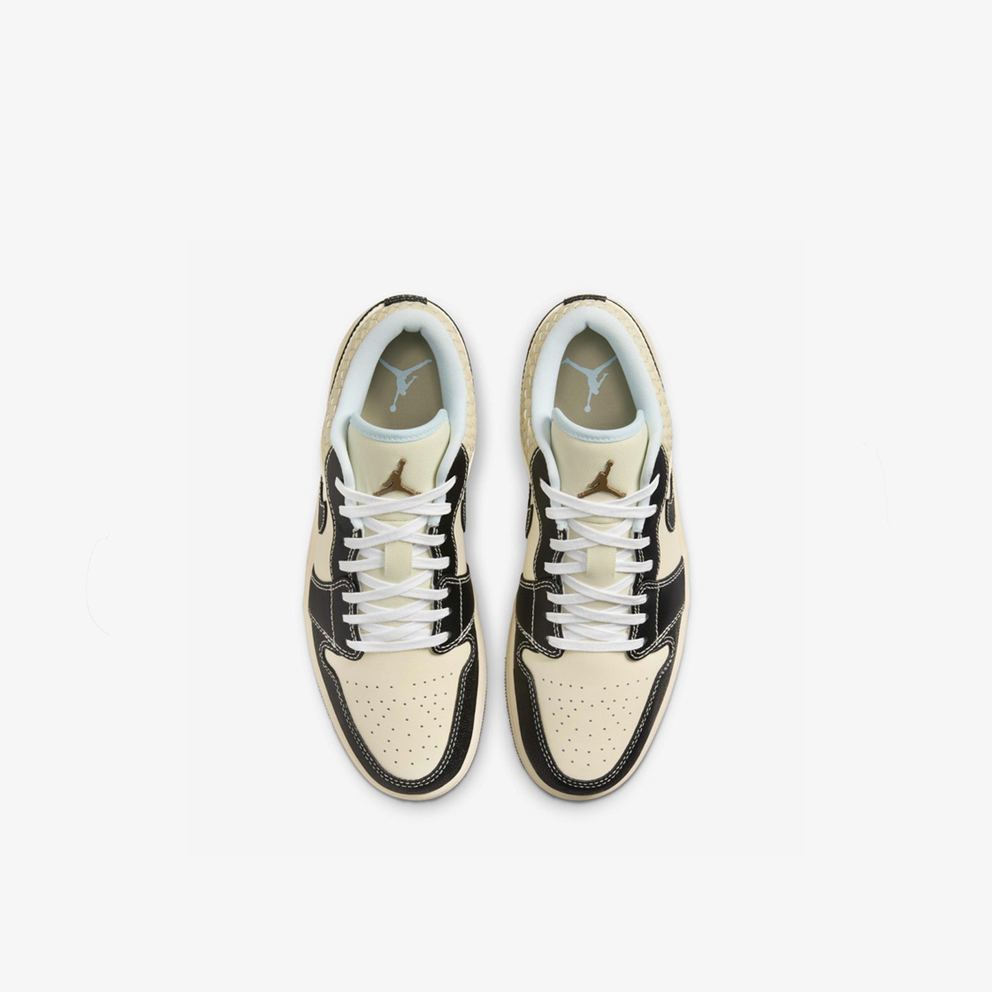 Air Jordan 1 Low "Coconut Milk Black Muslin"