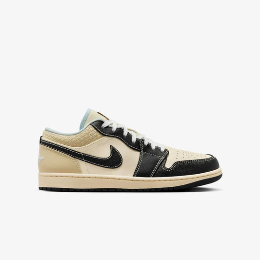 Air Jordan 1 Low "Coconut Milk Black Muslin"