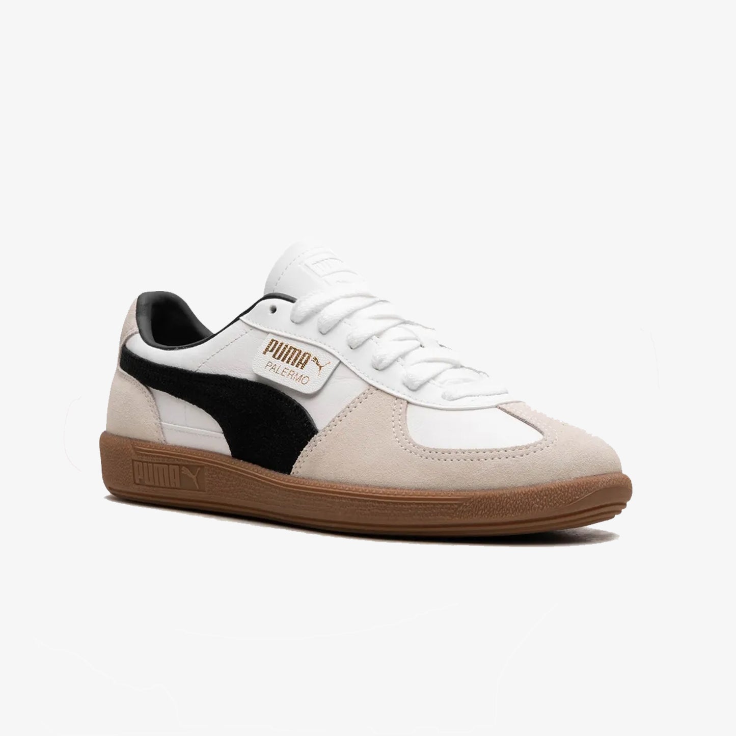 Puma Palermo Leather "White Black"